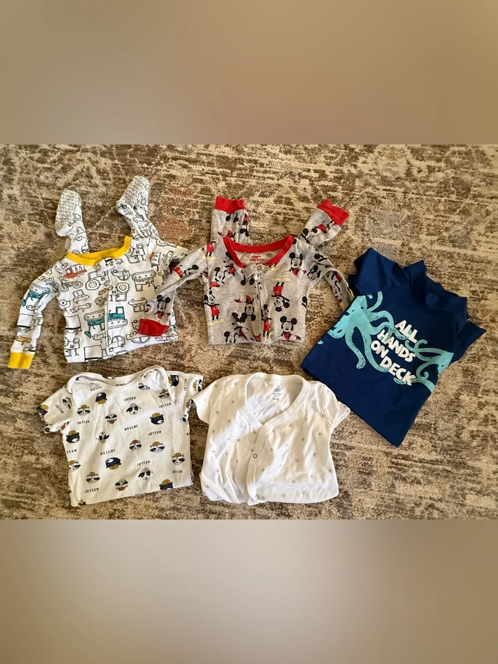 Boys 12M 18M Clothing Lot Carhartt Ralph Lauren Disney Baby Gap